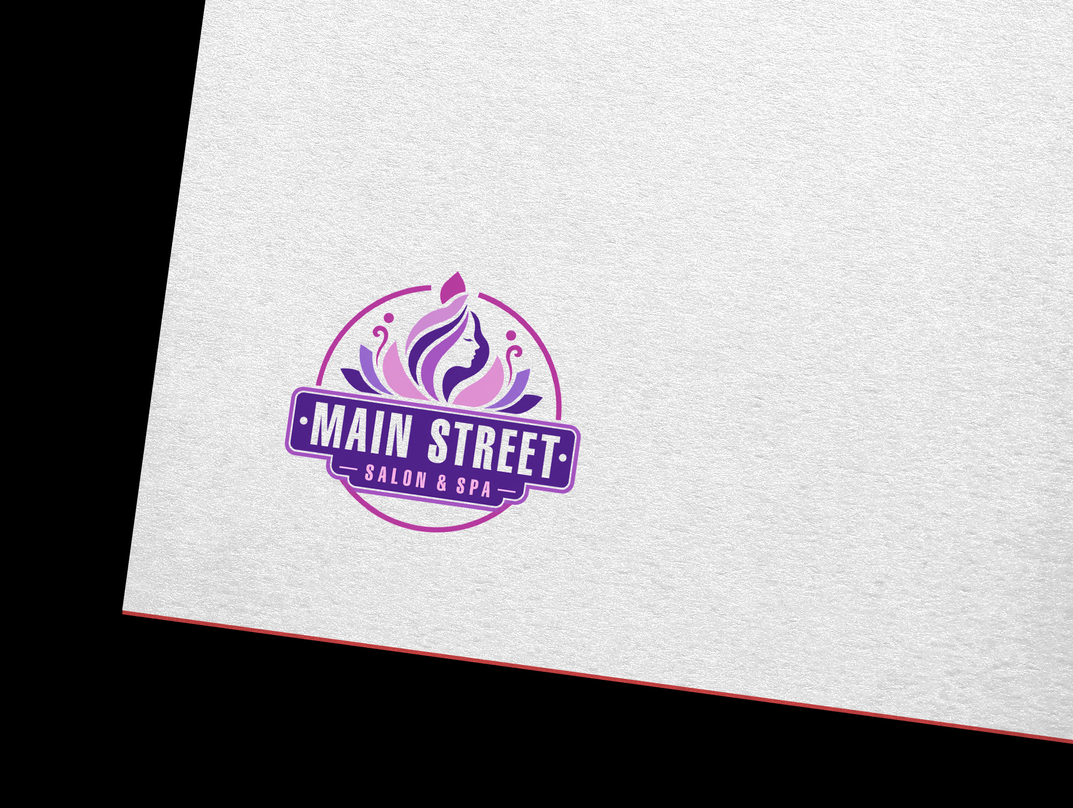 Logo Design by LogoNexa for Main Street Salon & Spa | Design #37442880