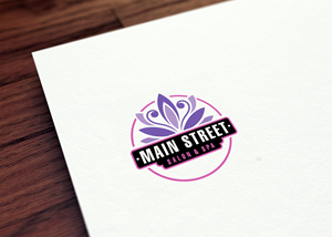 Diseño de Logo por LogoNexa para Main Street Salon & Spa | Diseño: #37442887