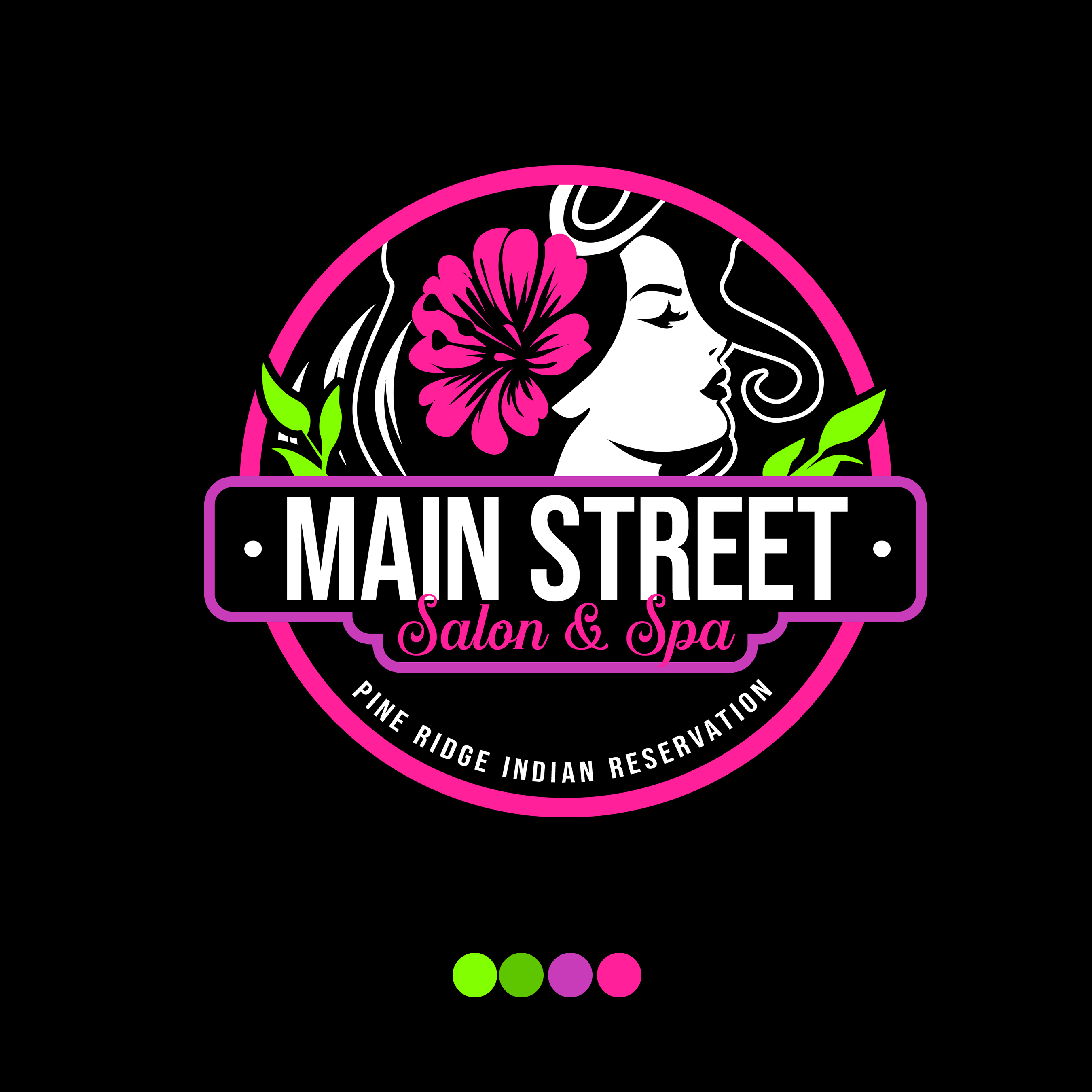 Logo Design by Happy Creatives for Main Street Salon & Spa | Design: #37450563