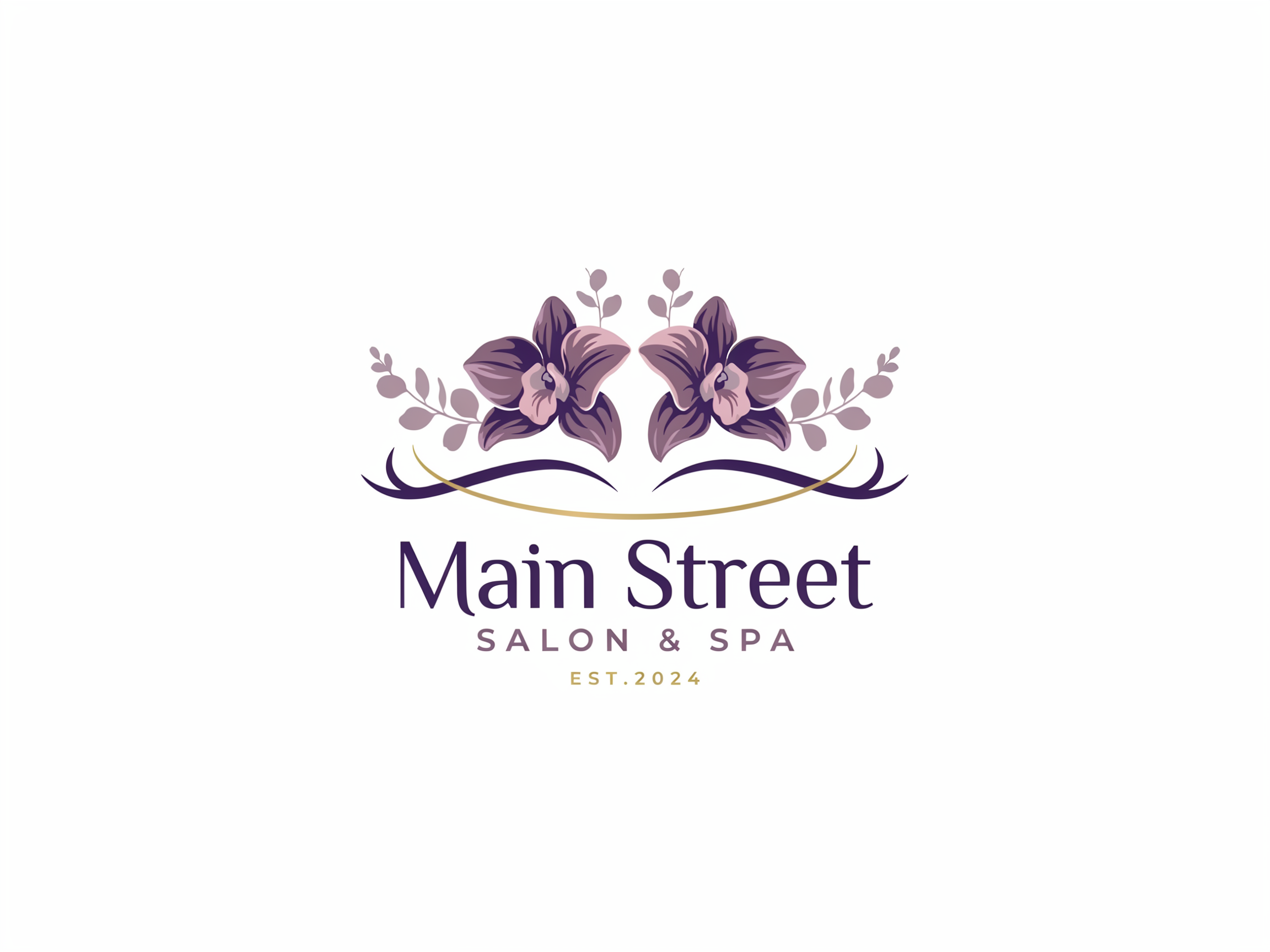 Diseño de Logo por Design92 para Main Street Salon & Spa | Diseño #37451950
