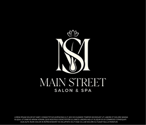 Diseño de Logo por Design92 para Main Street Salon & Spa | Diseño: #37464579