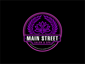Logo Design by BNdesigner for Main Street Salon & Spa | Design: #37443484