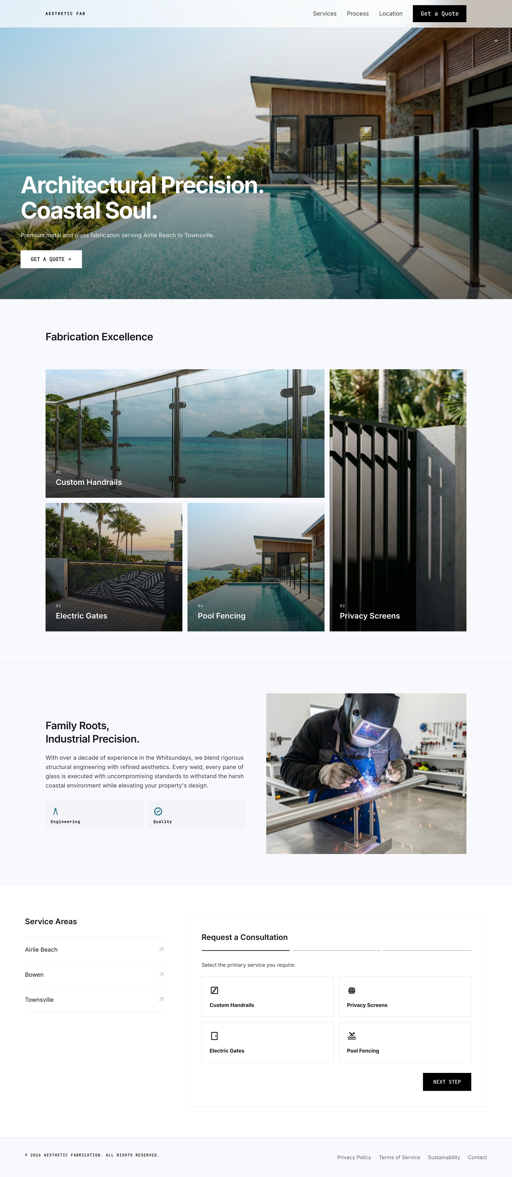 Web-Design von Amer Flihan (RBD) für Powder Kote Whitsundays | Design #37452500