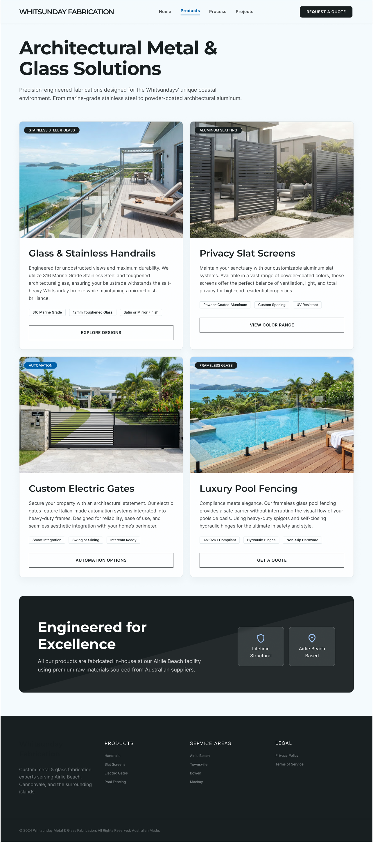Web Design by cistrate for Powder Kote Whitsundays | Design #37453438
