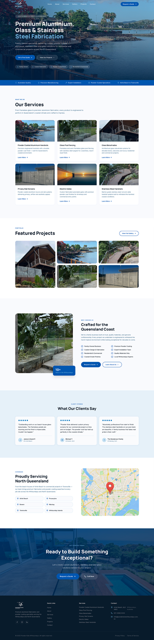 Web Design by victipedia for Powder Kote Whitsundays | Design: #37465232
