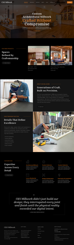 Web Design by CreativeDK for Powder Kote Whitsundays | Design: #37464427