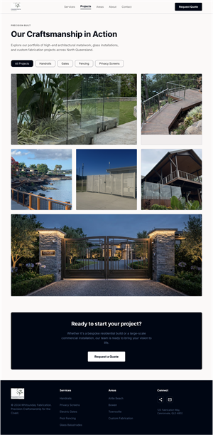 Web Design by CreativeDK for Powder Kote Whitsundays | Design: #37471304