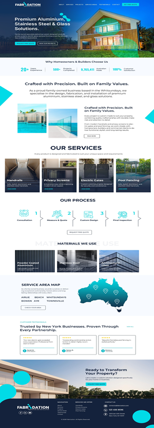 Web Design by beniwalsuman for Powder Kote Whitsundays | Design #37442958