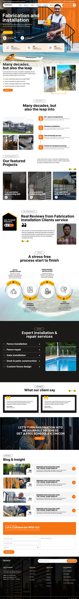 Web Design by sai.designer87 for Powder Kote Whitsundays | Design #37447287