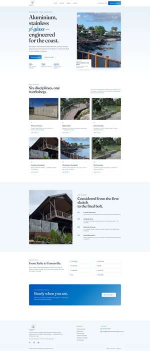 Web Design by lemosys infotech for Powder Kote Whitsundays | Design #37471468