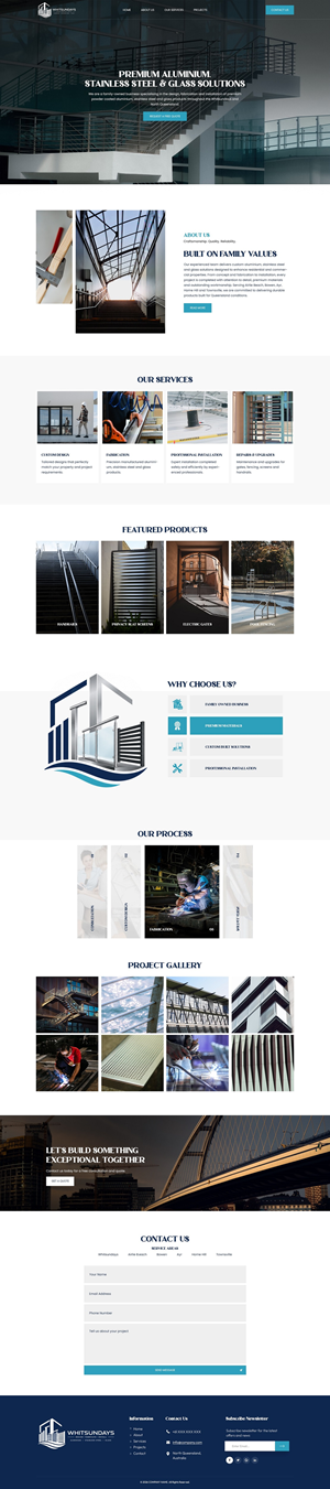 Web Design by NZ Creatives for Powder Kote Whitsundays | Design: #37443841