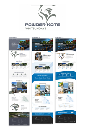 Web Design by NZ Creatives for Powder Kote Whitsundays | Design: #37471817