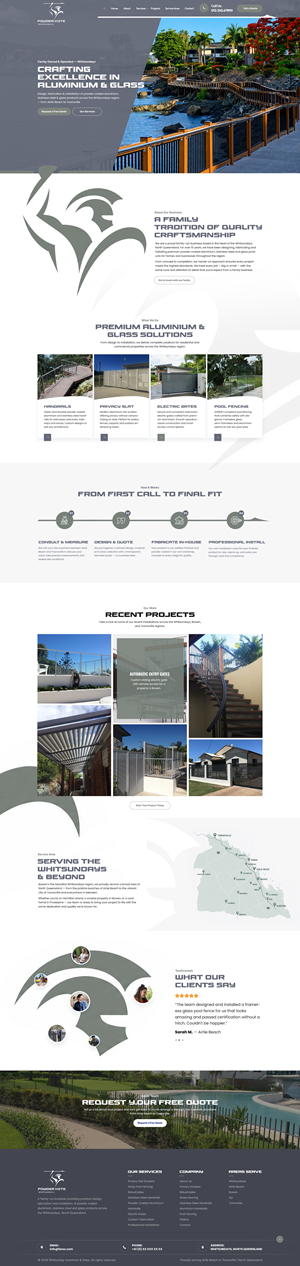 Web Design by NZ Creatives for Powder Kote Whitsundays | Design: #37471818