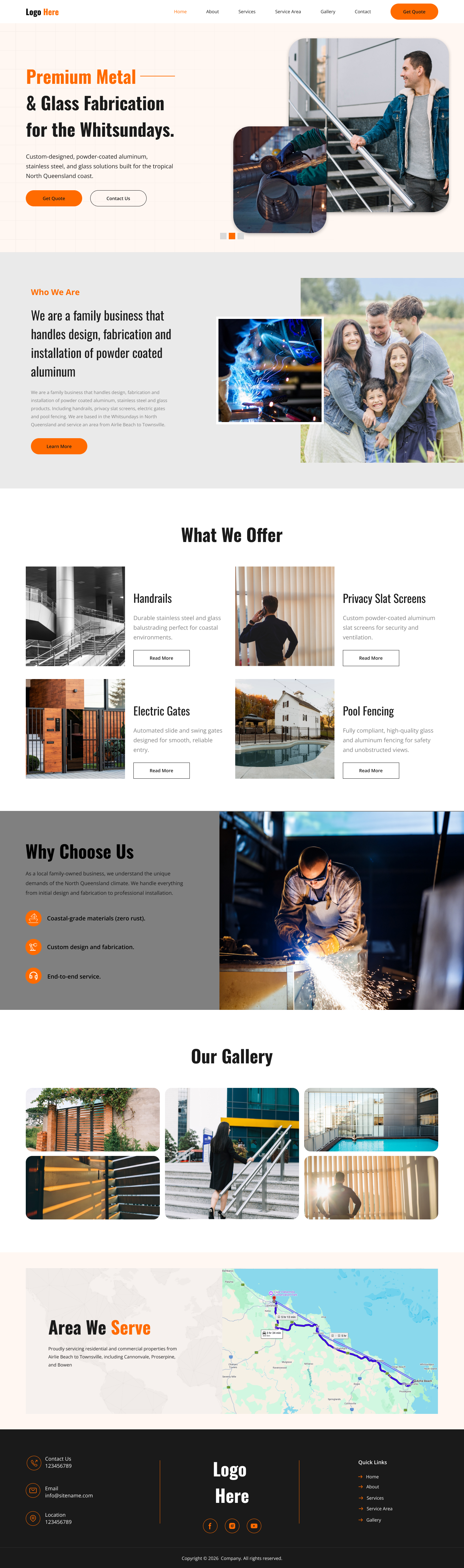 Web Design by Hukam Solanki for Powder Kote Whitsundays | Design #37475775