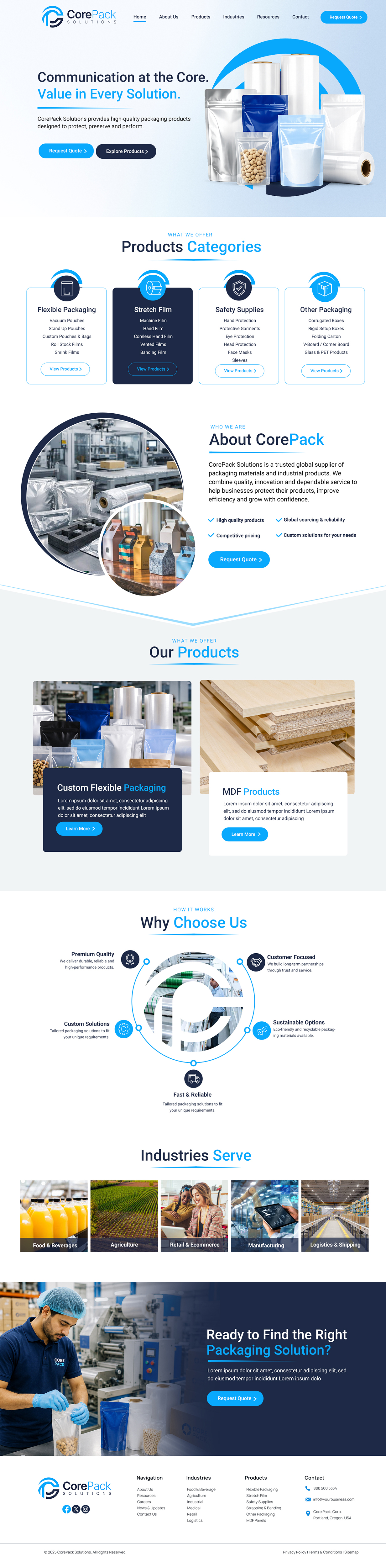 Web Design by Blue Sparrow for this project | Design #37447907