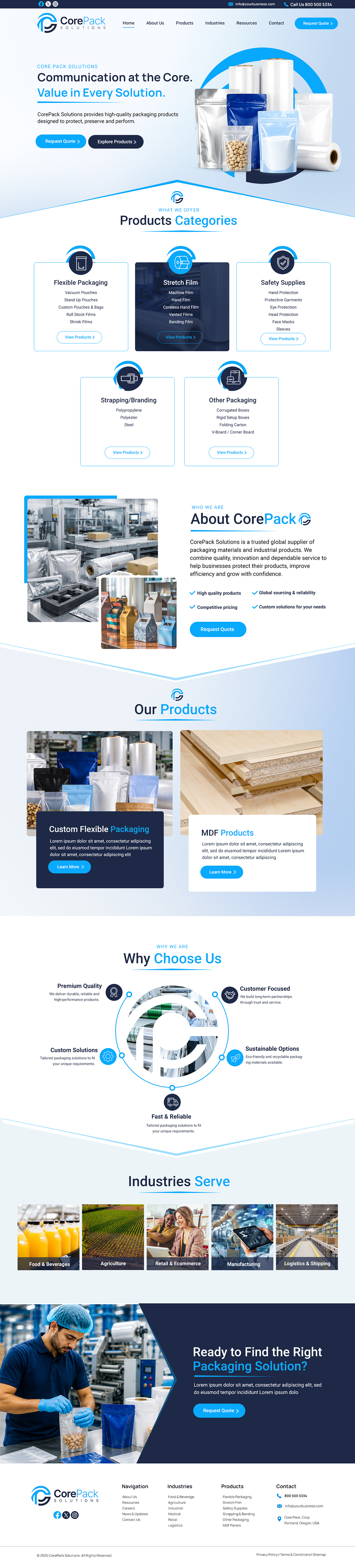 Web Design by Blue Sparrow for this project | Design #37448011