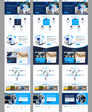 Web Design by Blue Sparrow for this project | Design: #37464048