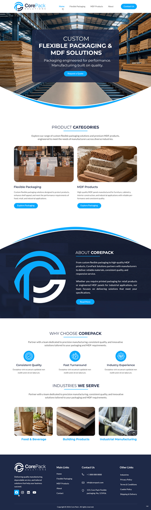 Web Design by pb for this project | Design: #37448197