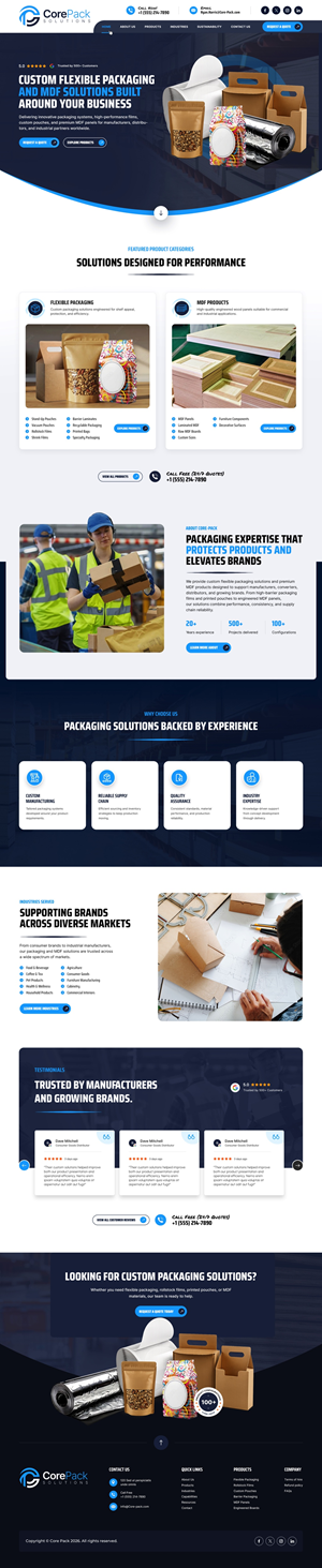 Web Design by pb for this project | Design: #37448199