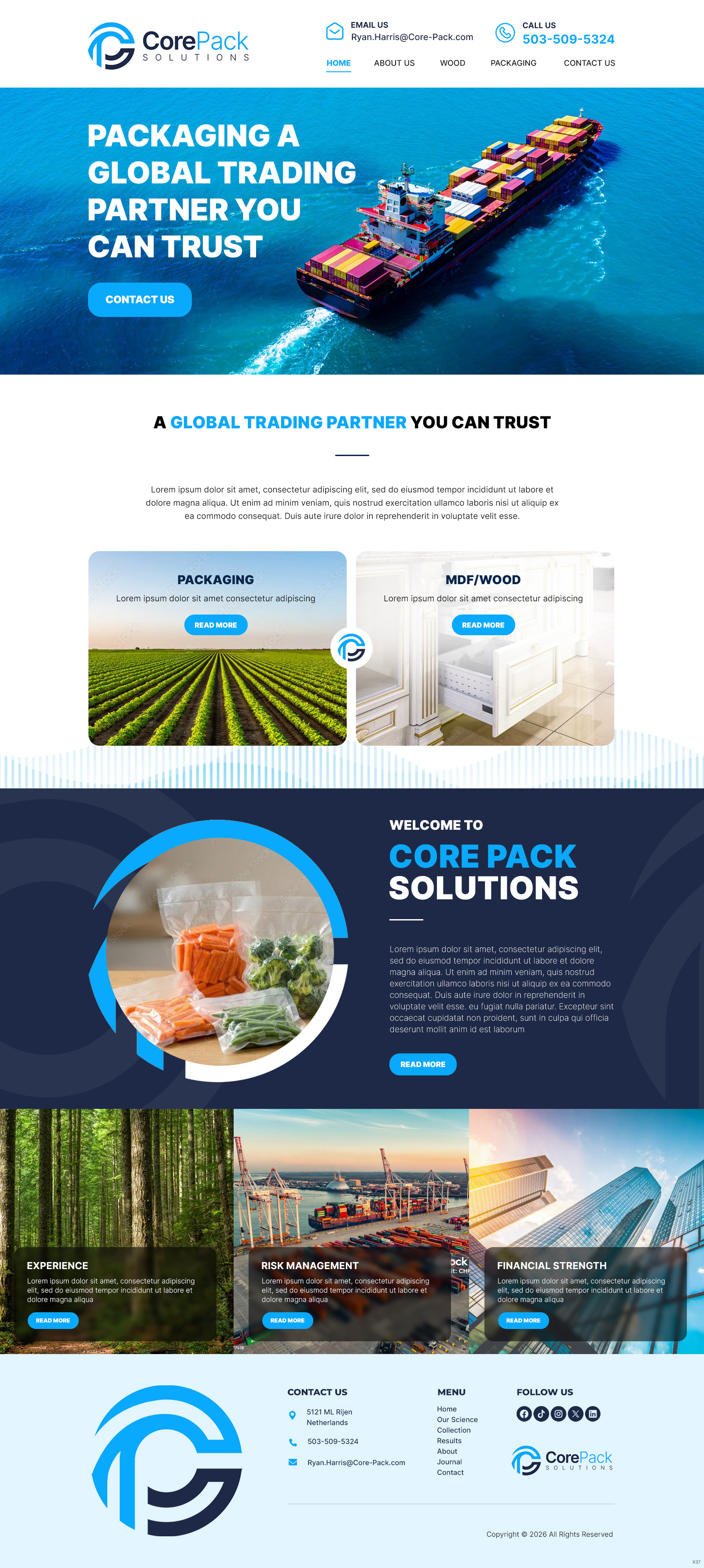 Web Design by pb for this project | Design #37448202
