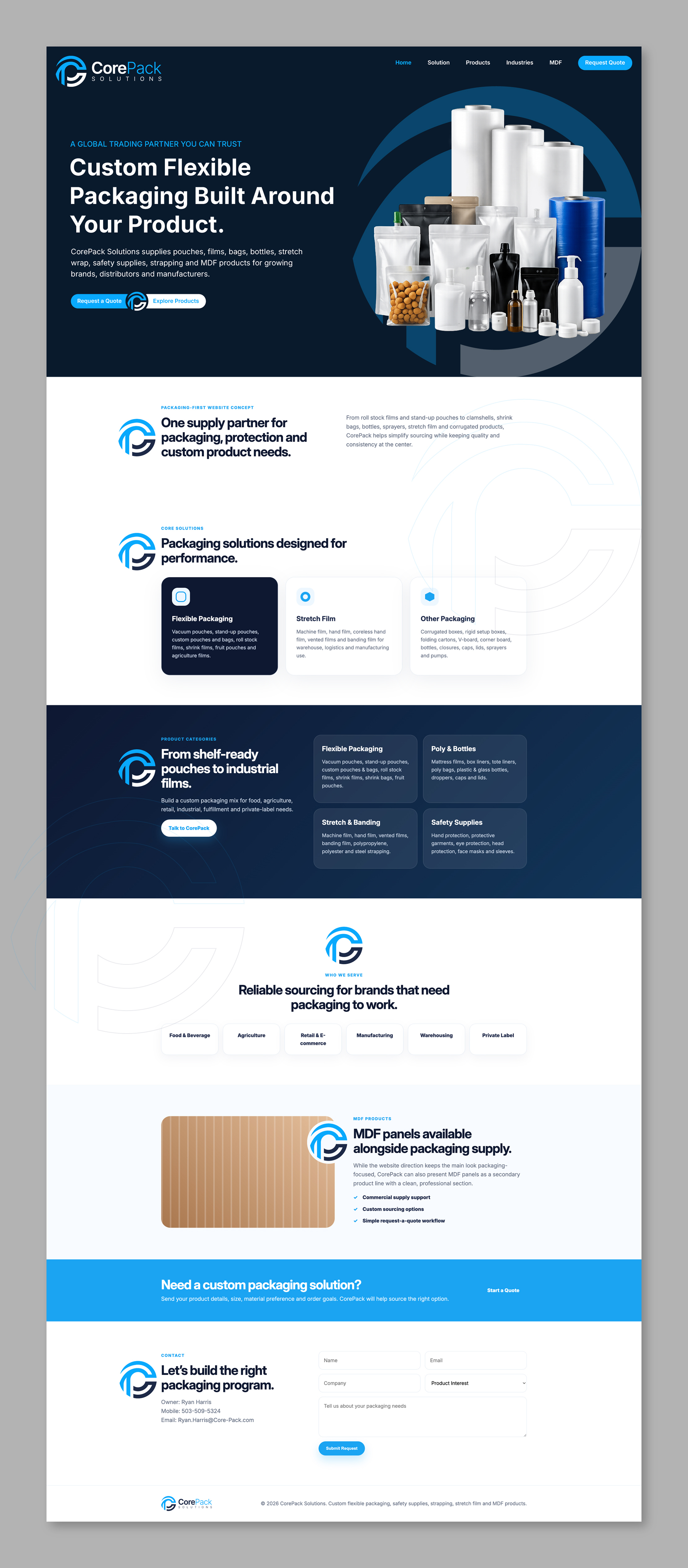 Web Design by Titan Solbiz for this project | Design #37447078