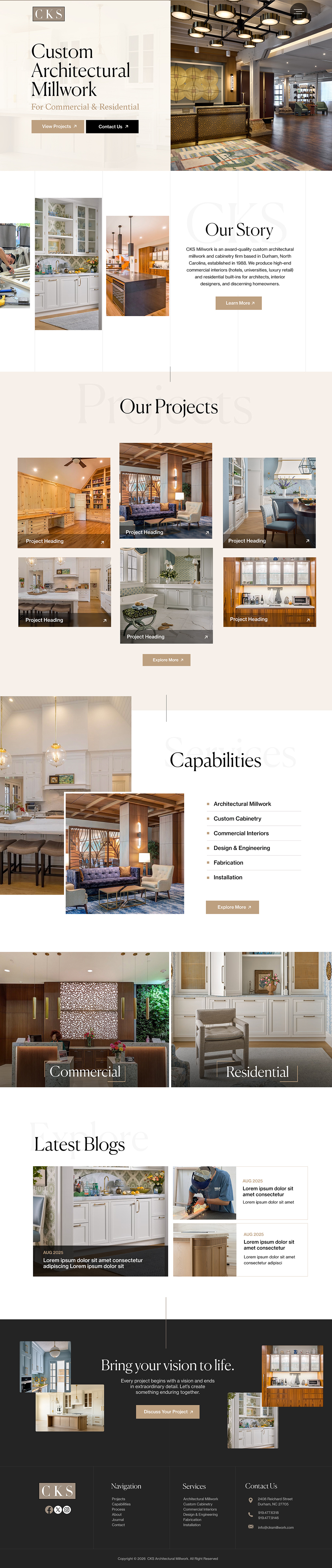 Web Design by Blue Sparrow for this project | Design #37446757