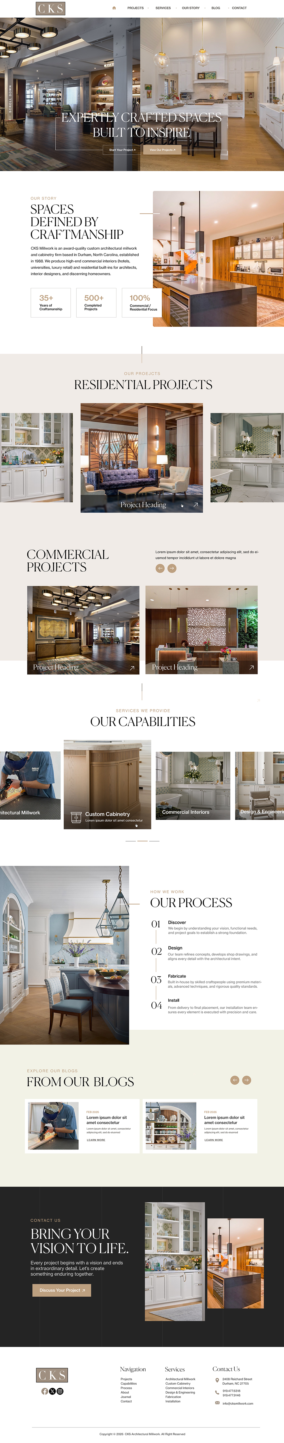 Web Design by Blue Sparrow for this project | Design #37446759
