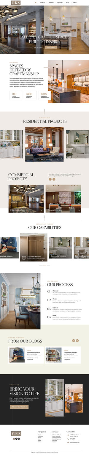 Web Design by Blue Sparrow for this project | Design: #37446759