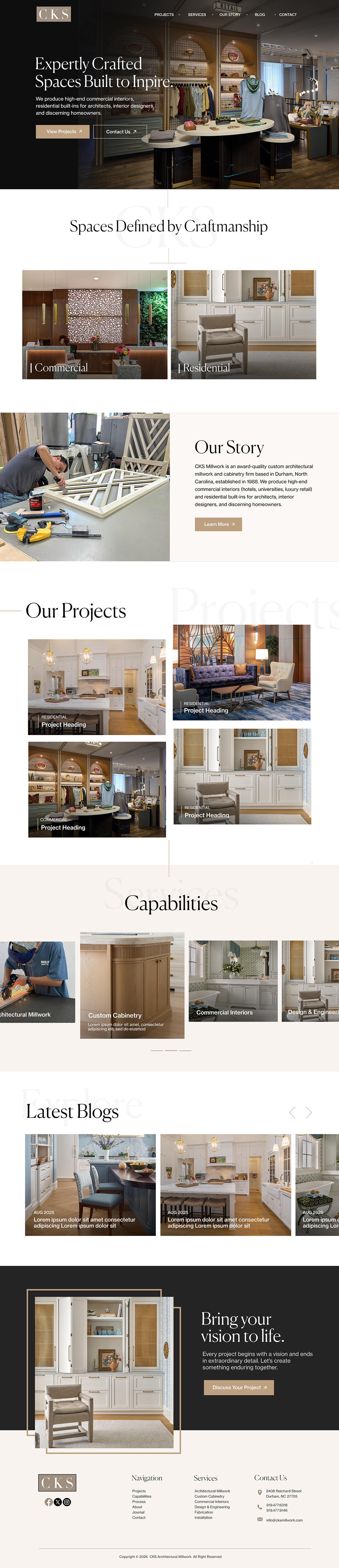 Web Design by Blue Sparrow for this project | Design #37446760