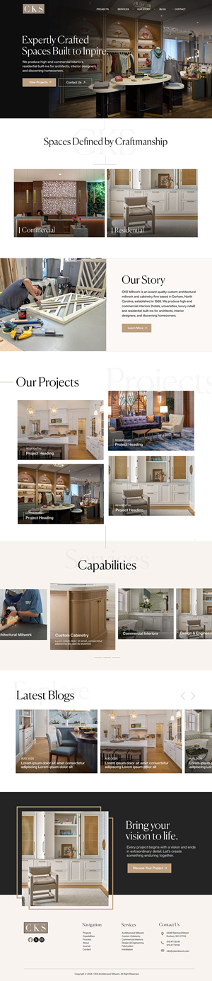 Web Design by Blue Sparrow for this project | Design: #37446760