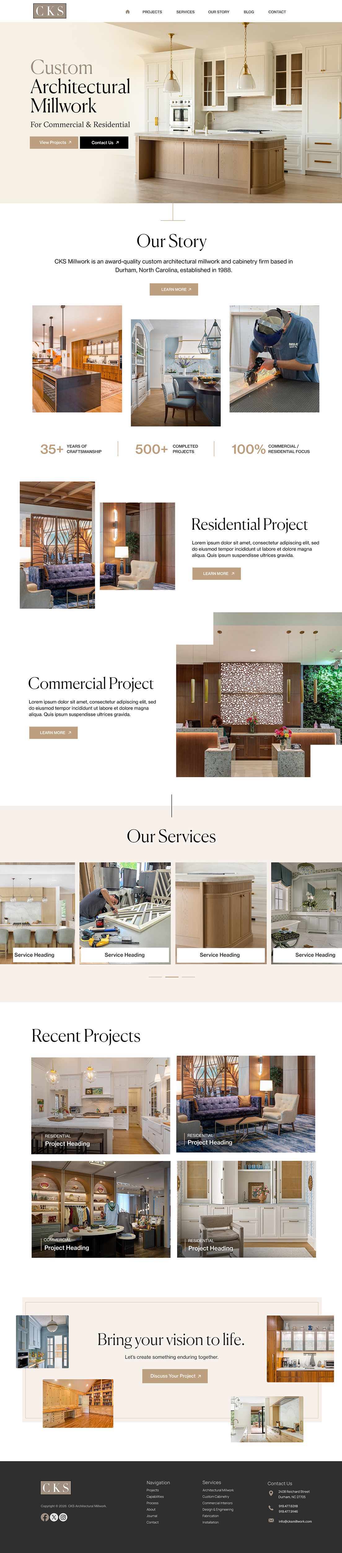 Web Design by Blue Sparrow for this project | Design #37454869