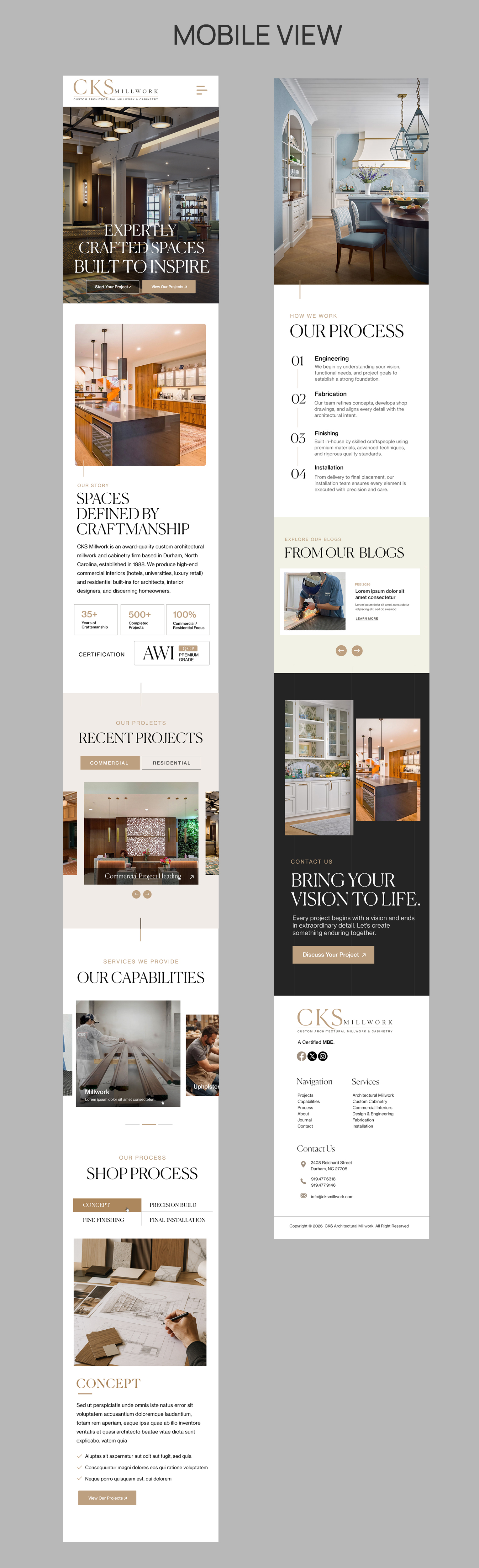 Web Design by Blue Sparrow for this project | Design #37489605