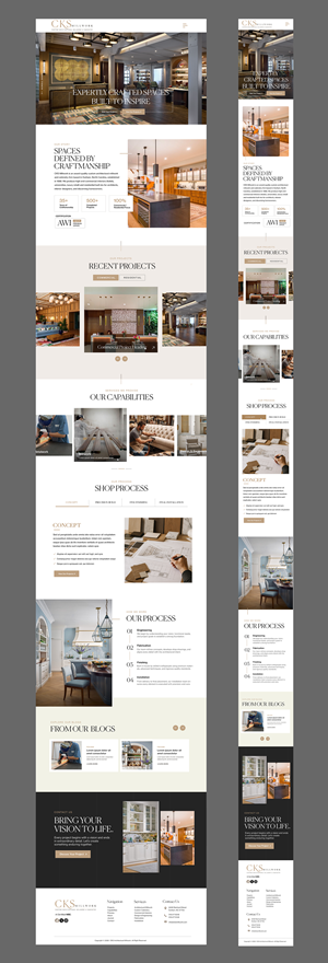 Web Design by Blue Sparrow for this project | Design: #37489606