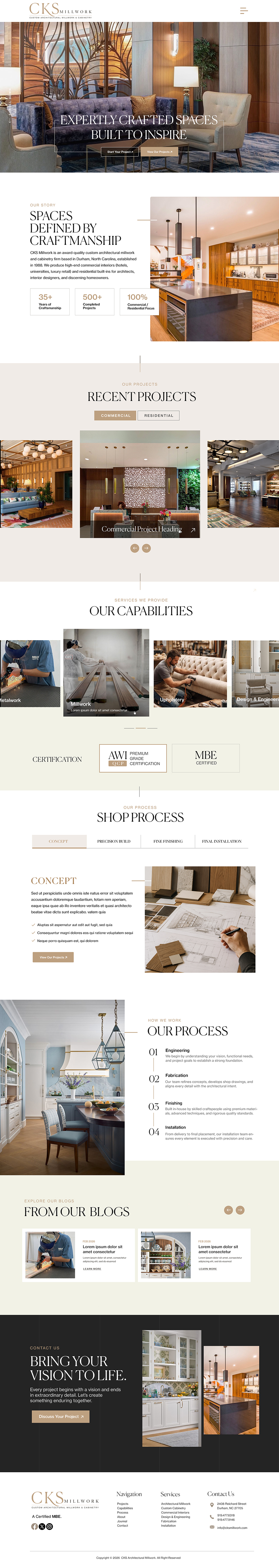 Web Design by Blue Sparrow for this project | Design #37492888