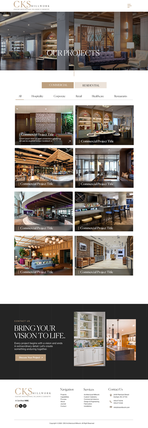 Web Design by Blue Sparrow for this project | Design: #37493083