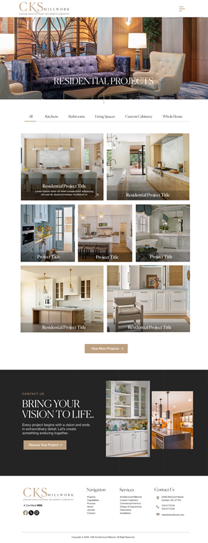 Web Design by Blue Sparrow for this project | Design: #37493084