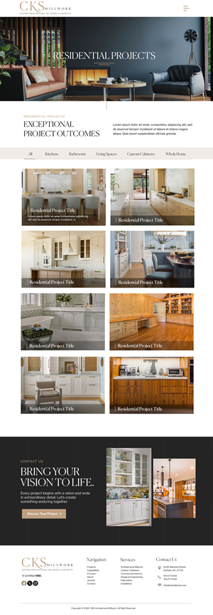 Web Design by Blue Sparrow for this project | Design: #37493092