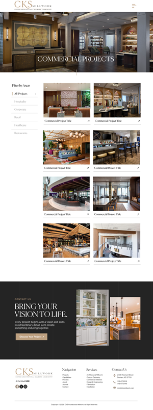 Web Design by Blue Sparrow for this project | Design: #37496264