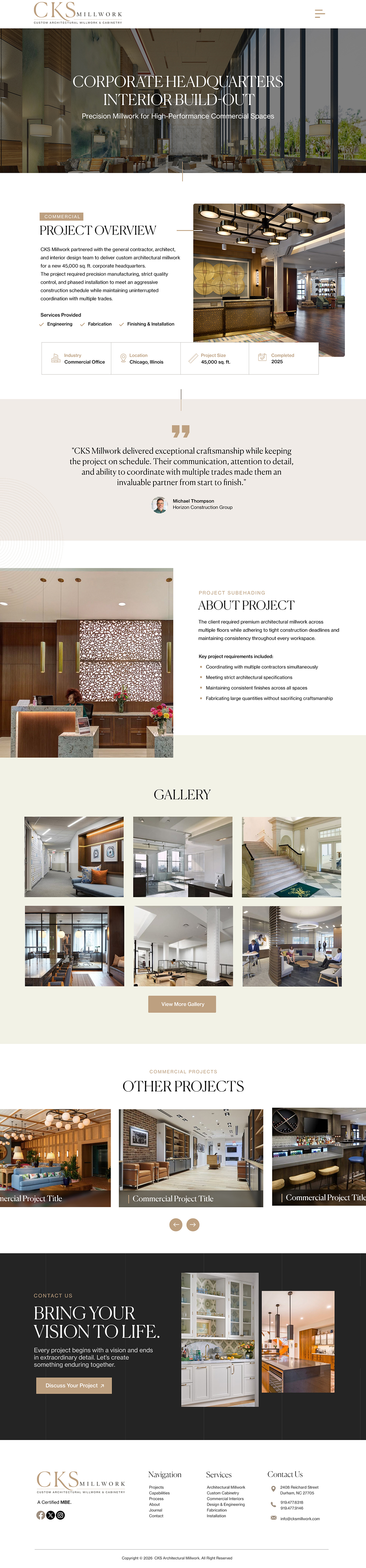 Web Design by Blue Sparrow for this project | Design #37496527