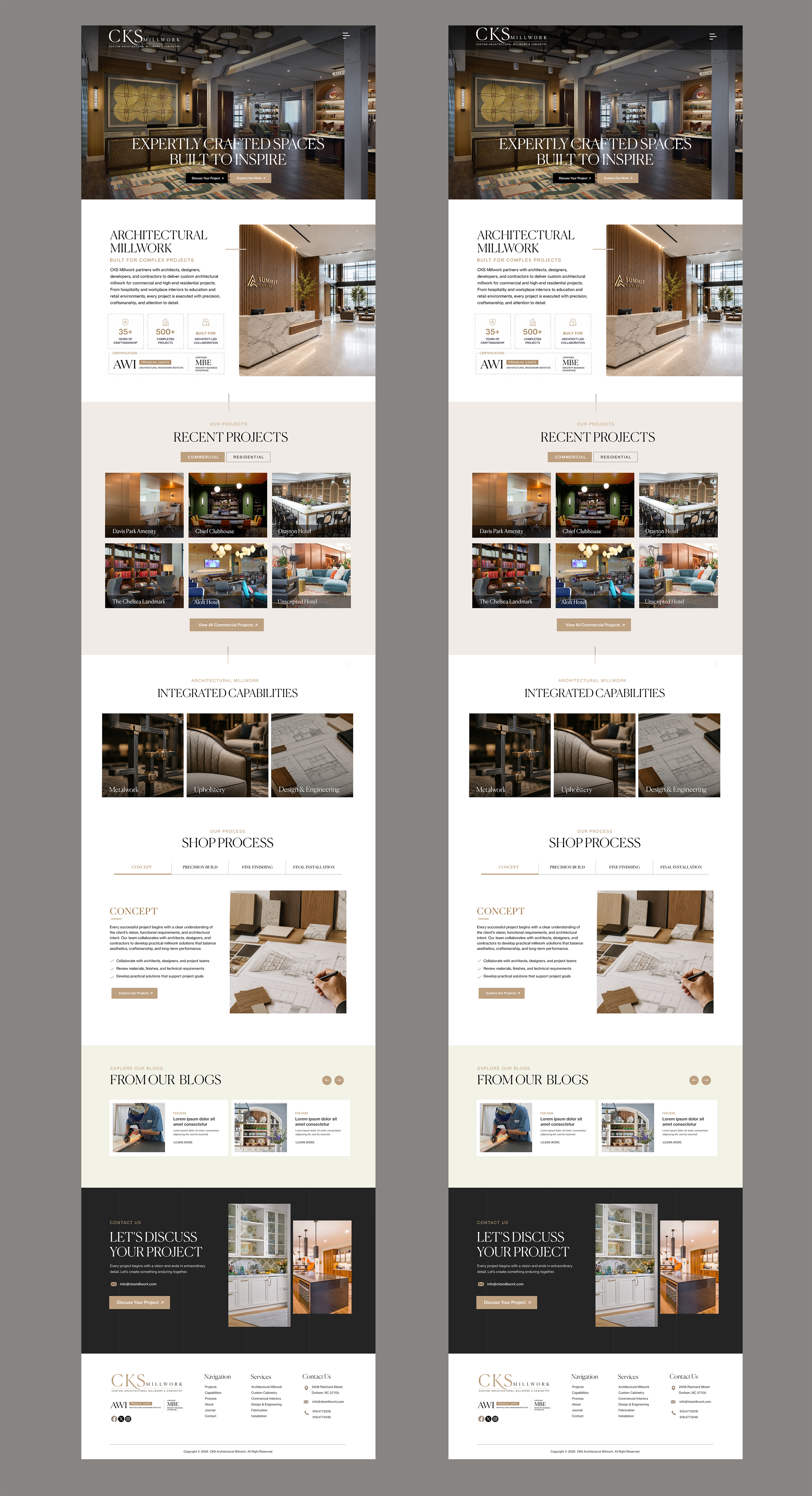 Web Design by Blue Sparrow for this project | Design #37569076