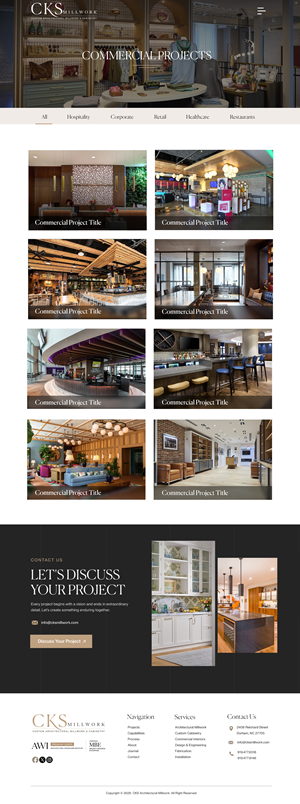 Web Design by Blue Sparrow for this project | Design: #37569080