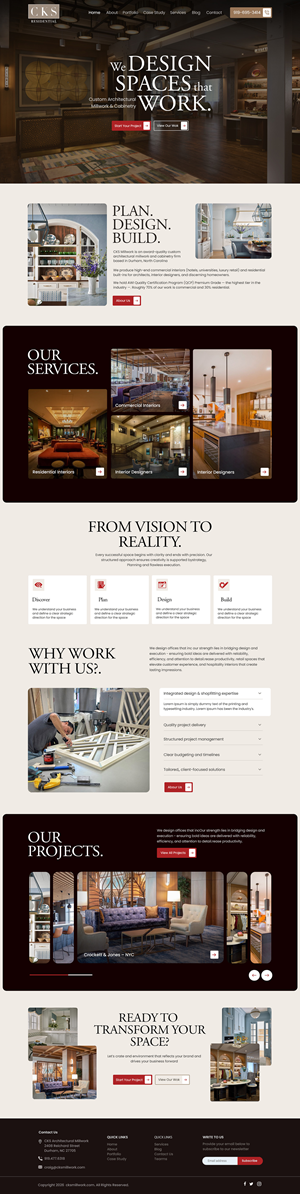 Web Design by Shijo John for this project | Design: #37454591