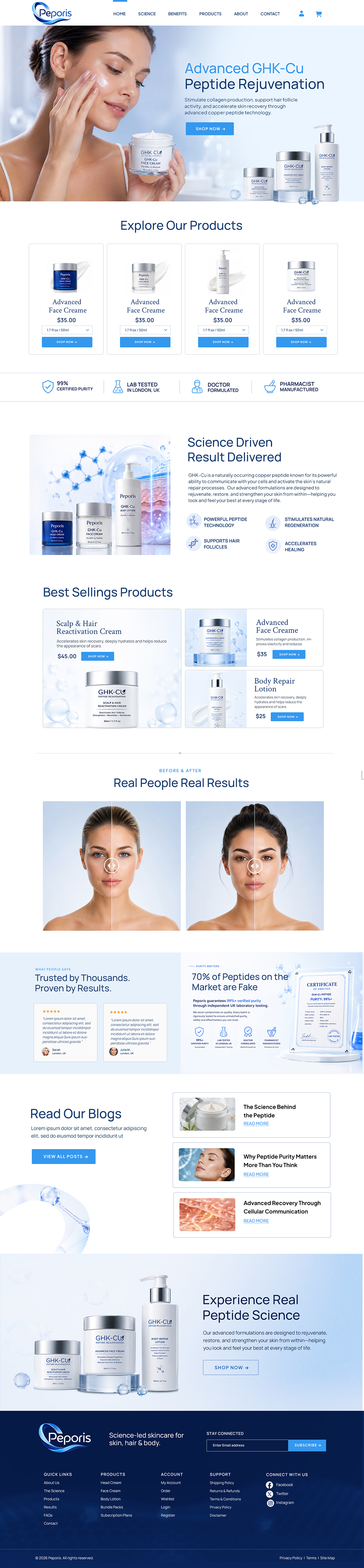 Web Design by Blue Sparrow for this project | Design #37451224