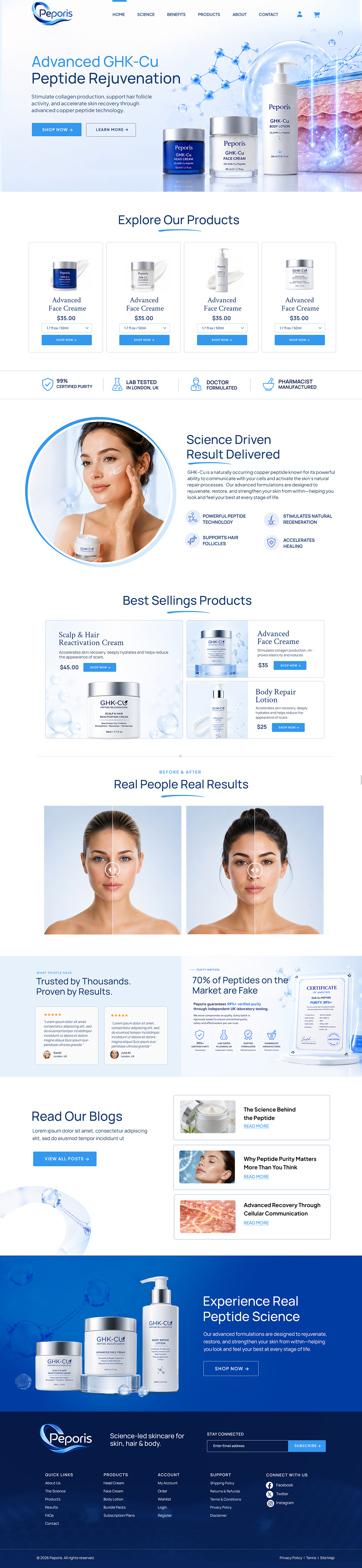 Web Design by Blue Sparrow for this project | Design #37451225