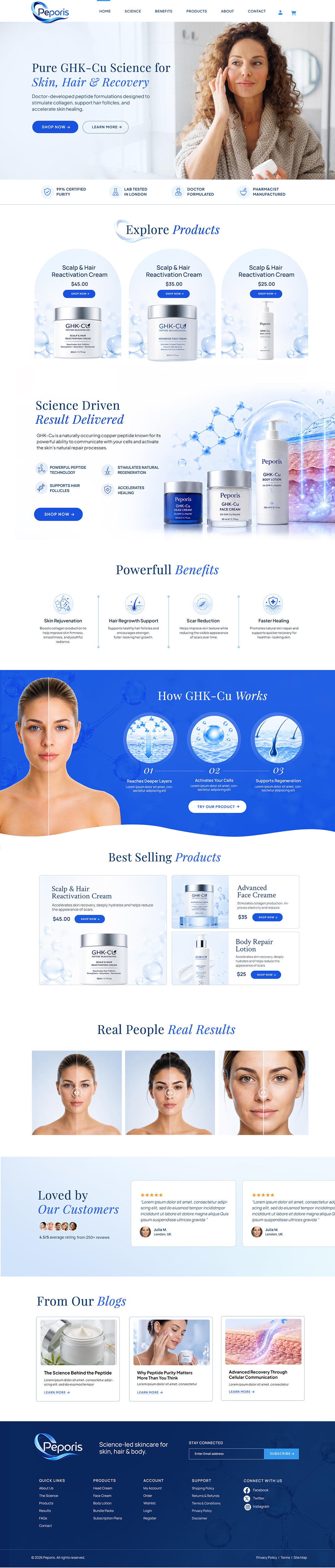 Web Design by Blue Sparrow for this project | Design #37453463