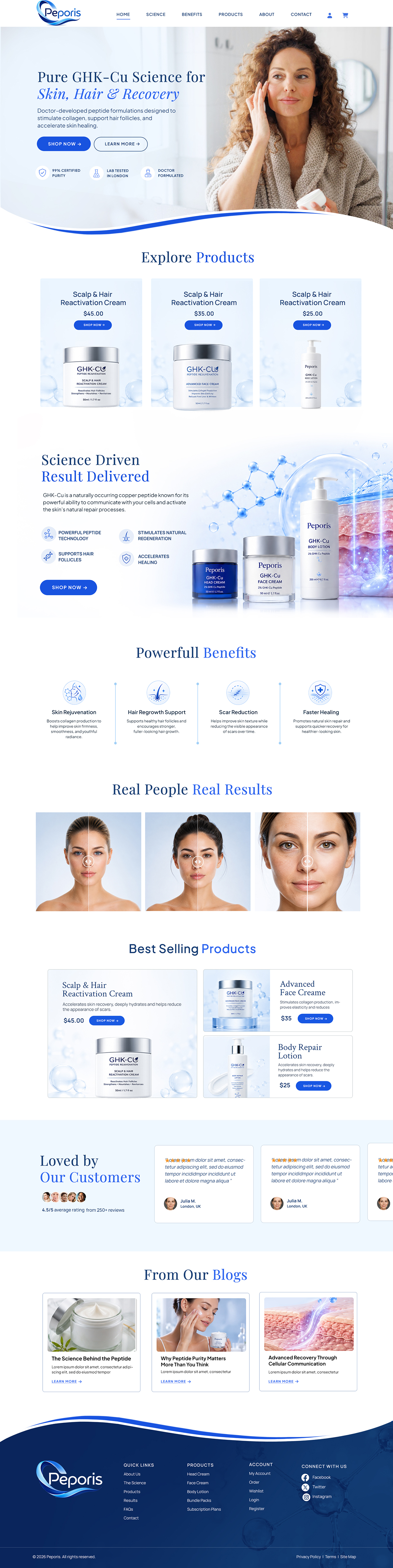Web Design by Blue Sparrow for this project | Design #37453464