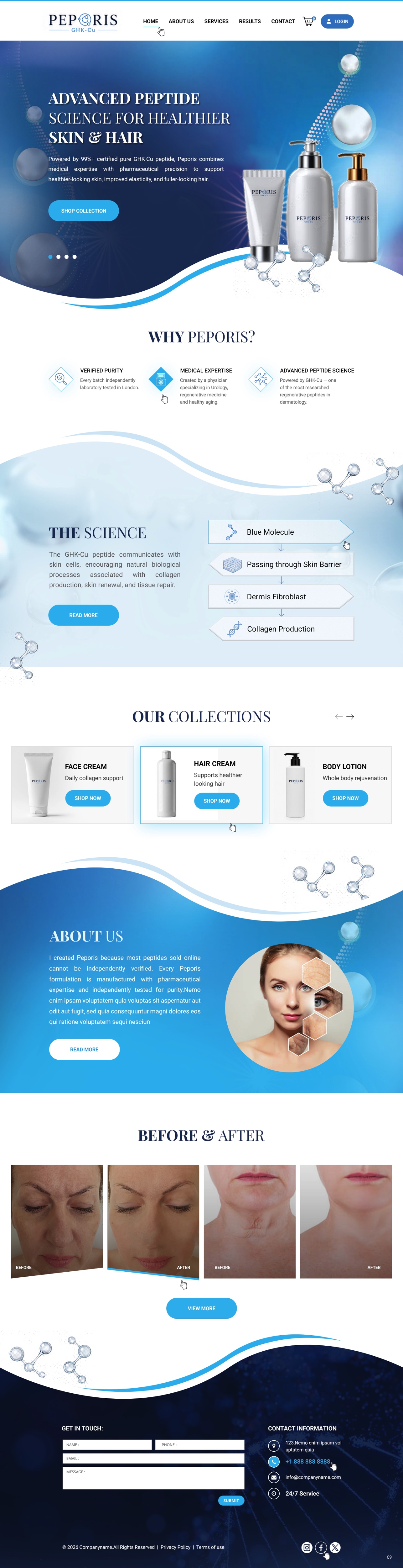 Web Design by pb for this project | Design #37448167