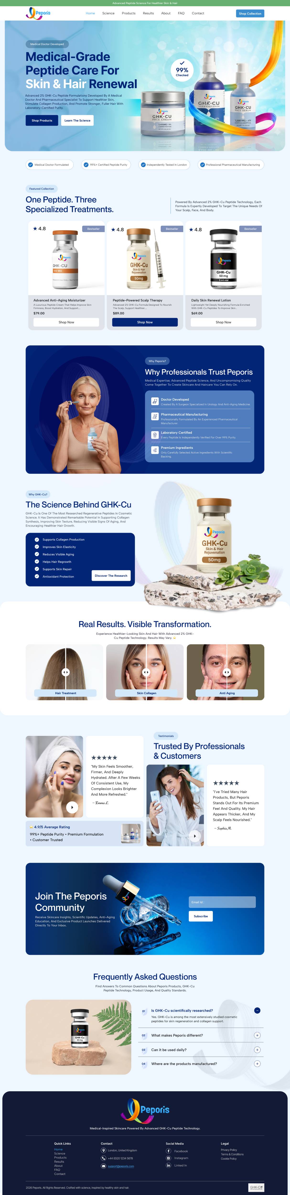 Web Design by creative.bugs for this project | Design #37463230