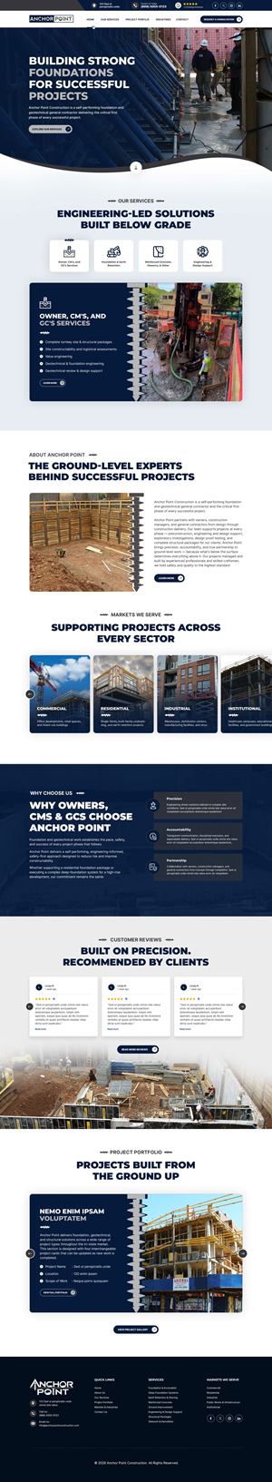 Squarespace Design by pb for this project | Design: #37448136