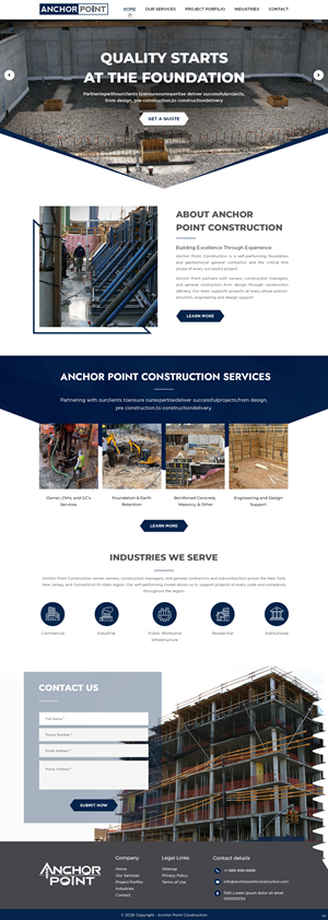 Squarespace Design by pb for this project | Design: #37448145